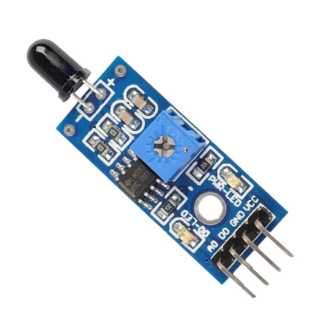 Flame 火焰感測器模組 火源探測 紅外接收火光檢測報警 4針