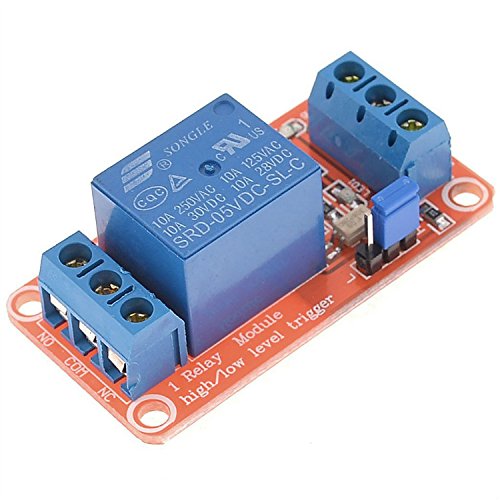 1路5V繼電器模組 光耦隔離 可設定高低電平觸