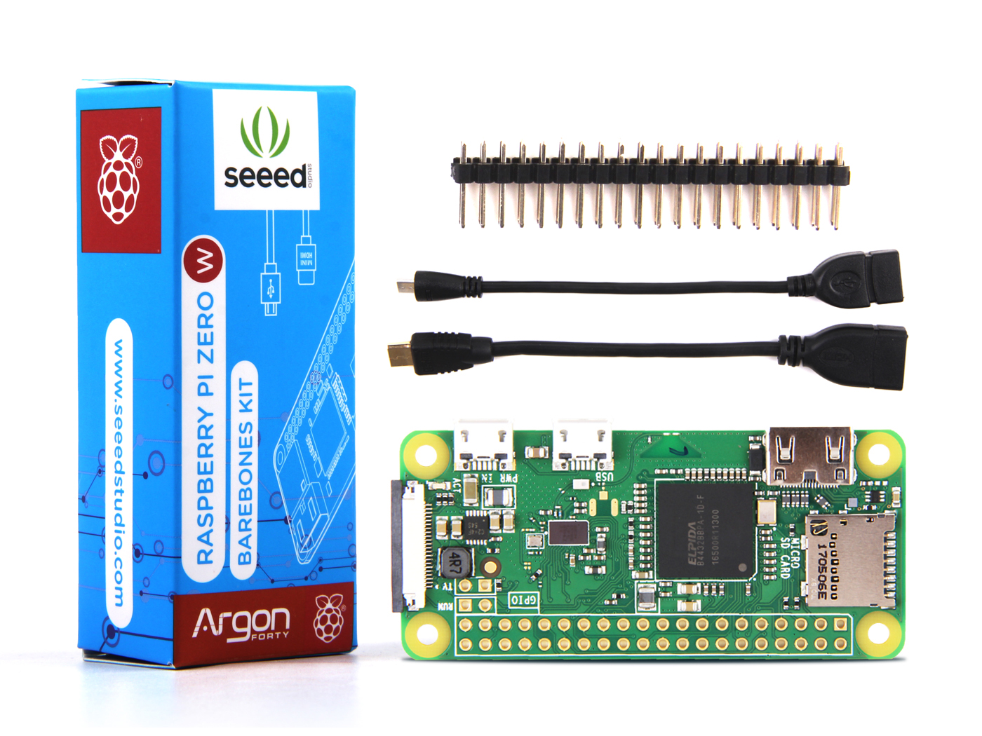 Raspberry Pi Zero W Barebones Kit 準系統套件