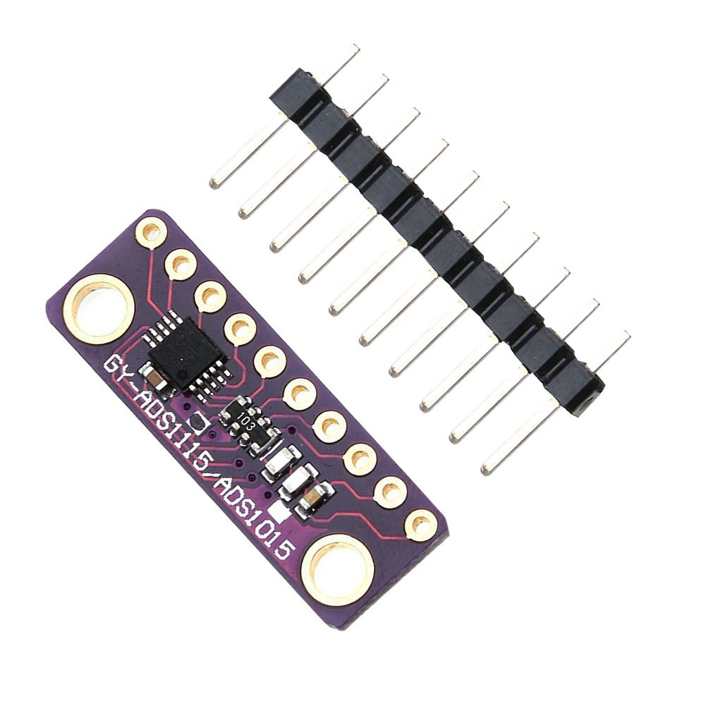 CJ-ADS1115 16位 ADC 4 通道 類比轉數位模組 ,帶有可編程增益放大器 2.0V 至5 .5V