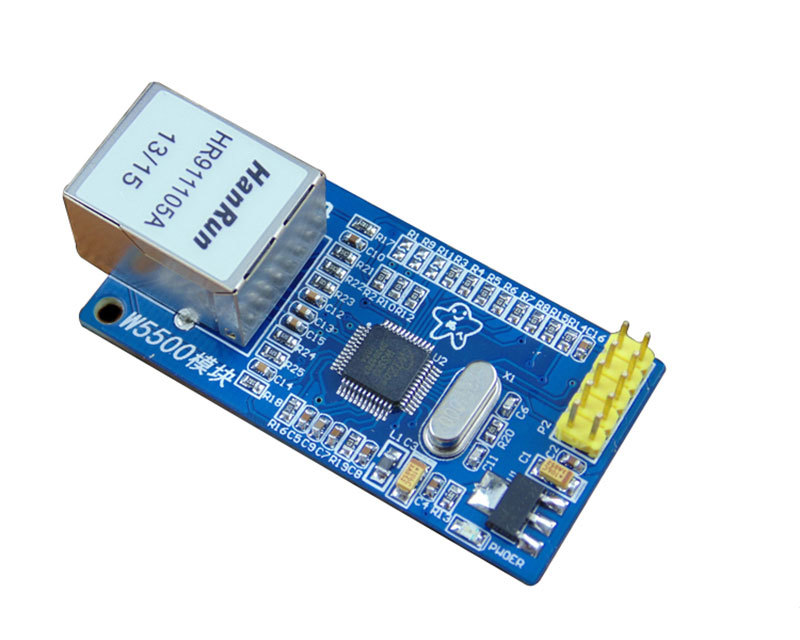 W5500 乙太網路模組 TCP/IP 乙太網路模組