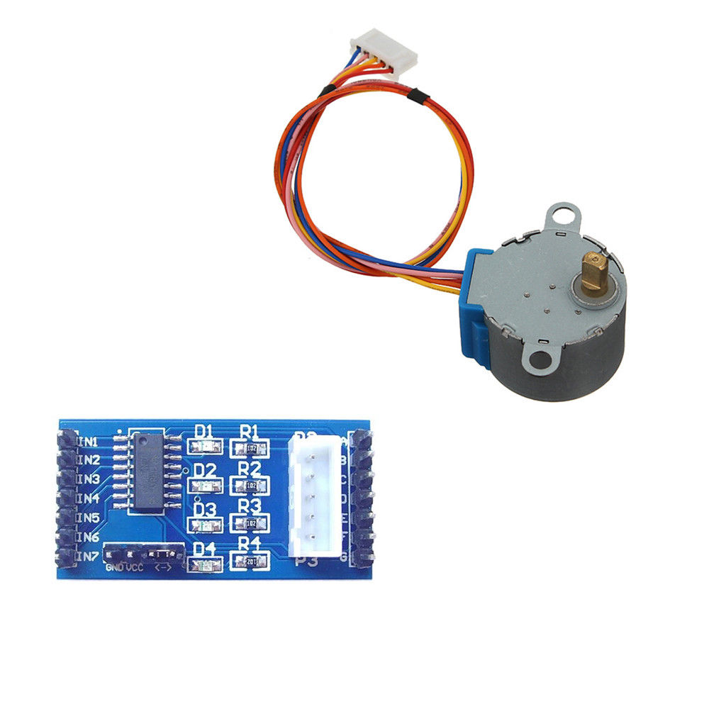 ULN2003 步進電機驅動板+ 5V 4相5線28BYJ-48 全新步進馬達套件組