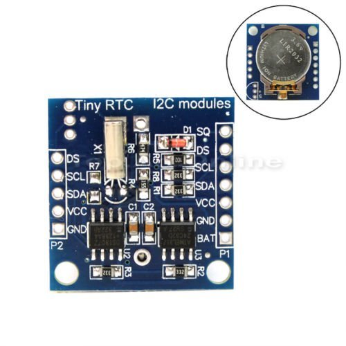 DS1307 微型時鐘模組 Tiny RTC I2C Module 24C32 寄存器