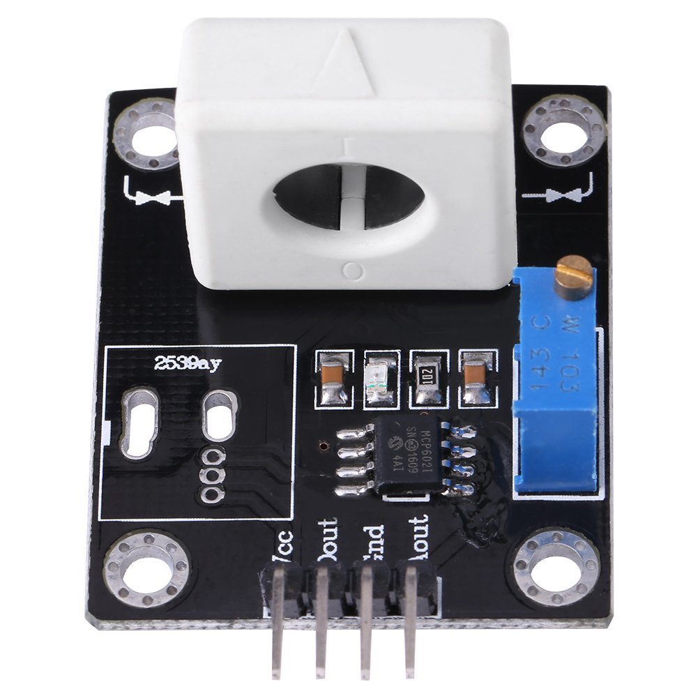 WCS1800 霍爾電流檢測模組 Hall Current Sensor 35A 短路/過流保護模組 台灣智能感測科技