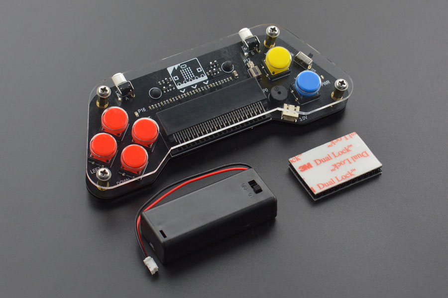 DFRobot Micro:bit Game pad 遊戲手柄擴展板 含教學範例 (本商品不含 microbit主板)