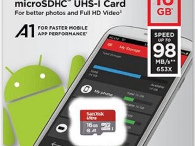 SanDisk 16GB Ultra microSDHC UHS-I C10 記憶卡 【98MB/s】