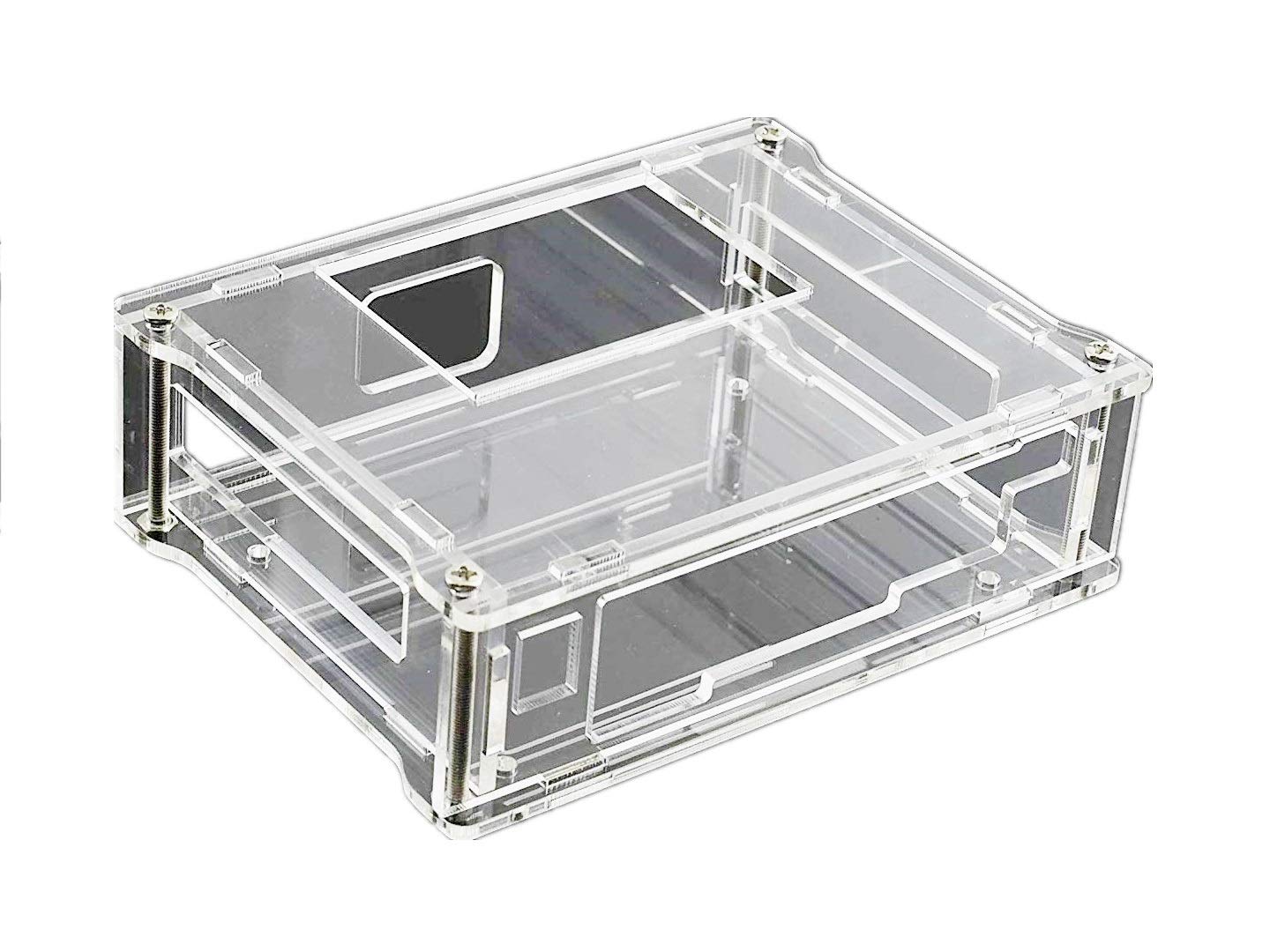 英偉達 NVIDIA AI Jetson Nano 專用壓克力外殼 透明可加裝風扇 攝像頭