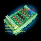 電平電壓轉換板 4路 PLC 信號 3.3V 轉 24V PNP 輸出 光耦隔離模組