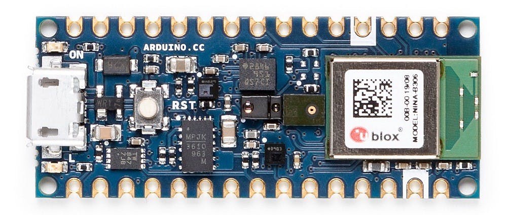 The Arduino Nano 33 BLE Sense. (📷: Arduino)