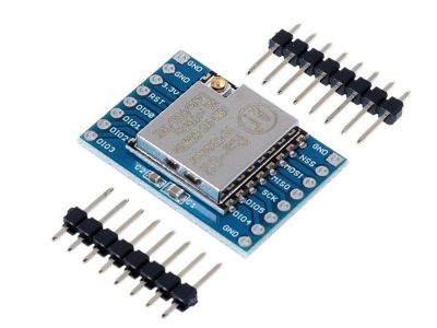 安信可 SX1278 LoRa 擴頻無線模組 / 433MHz / SPI接口 / Ra-02 / 帶底板針腳全引出