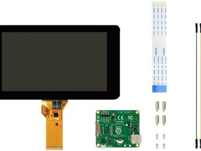 Raspberry Pi Touchscreen 7吋 10點觸控螢幕模組 電容式觸控顯示器 官方原廠出品 非相容取代
