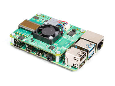 樹莓派官方出品Raspberry Pi PoE+ HAT 樹莓派 POE 網路供電擴展板 Pi4 專用