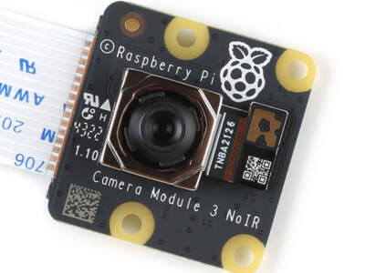 樹莓派鏡頭 V3 NoIR 模組 英國製 Raspberry Pi Camera Module 3 NoIR 夜視攝影模組