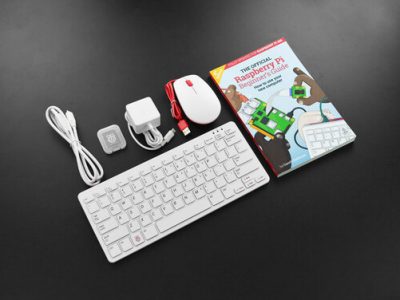 Raspberry Pi 400 Personal Computer Kit 套件組含原廠書籍與滑鼠等配件