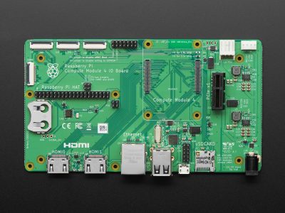 Raspberry Pi Compute Module 4 I/O Board 樹莓派運算模組擴展板  CM4 計算模組I/O底板