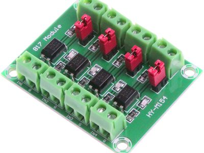PC817 4通道光電耦合器模組 電壓控制轉接 PC817 光電隔離模組