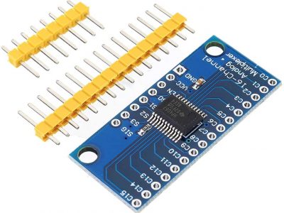 CD74HC4067 高速CMOS 16通道模擬多路Analog/Digital 模組