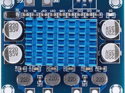 XH-A232 高清數位音訊功放板mp3放大模組12V24V擴音板雙聲道30W