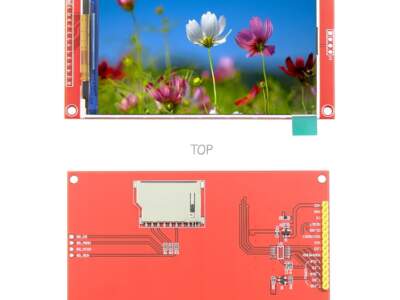 4.0 吋 480X320 觸控 TFT-LCD 模組 ST7796S 驅動 SPI Arduino & ESP32 可用