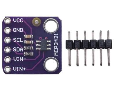 GY-MCP3421 18 bit 高精度 A/D 轉換模組 MCP3421A0T