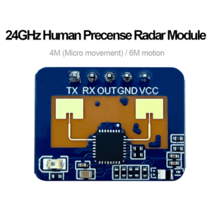 LD2410C 24Ghz人體感應測距雷達傳感器模塊支持BLE/UART調整參數