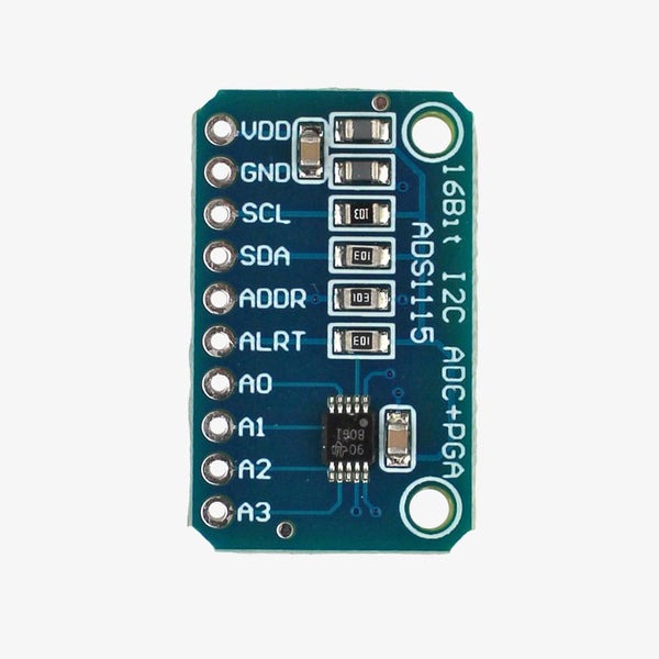 ADS1115 Module With Pro Gain Amplifier – QuartzComponents