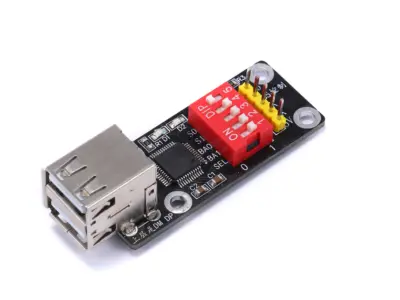 HID轉串口模組 ch9350模組 鍵盤滑鼠掃瞄器轉串口