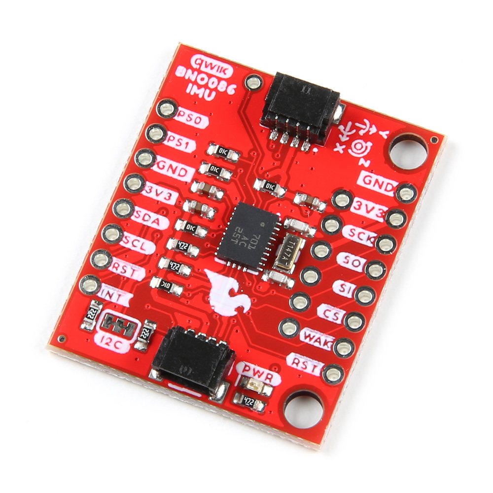 sparkFun VR IMU Breakout - BNO086 (Qwiic) 三軸加速度計/陀螺儀/磁力計 模組 - 台灣智能感測科技