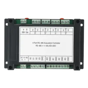 4DI 4DO 4AI Modbus RTU 多功能組合採集控制器