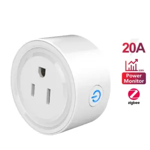 塗鴉 Zigbee 智慧插座 20A 具備電力監視器 可看電壓電流與功率瓦數