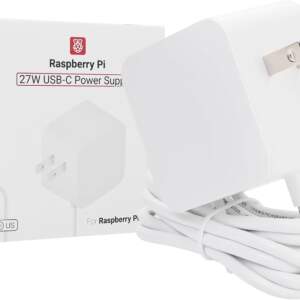Raspberry Pi 27W USB-C Power Supply 樹莓派5代原廠電源供應器 TYPE-C 支援PD協議