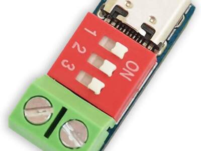 PDSink PD誘騙模USB 模組​​ TypeC 電源變更模組 5V-20V 可調測試板電子