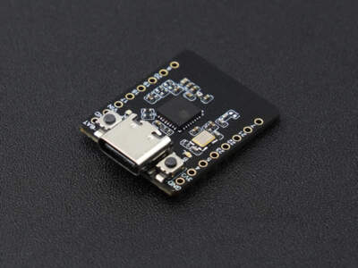 超級迷你 Beetle ESP32 C6 Mini 開發板，用於無線智慧可穿戴設備（支持 BLE、電池充電）