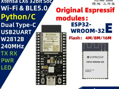 源地 YD-ESP32 N8(8M Flash) 核心板/開發板/系統板 WROOM-32E 樂鑫晶片 高品質