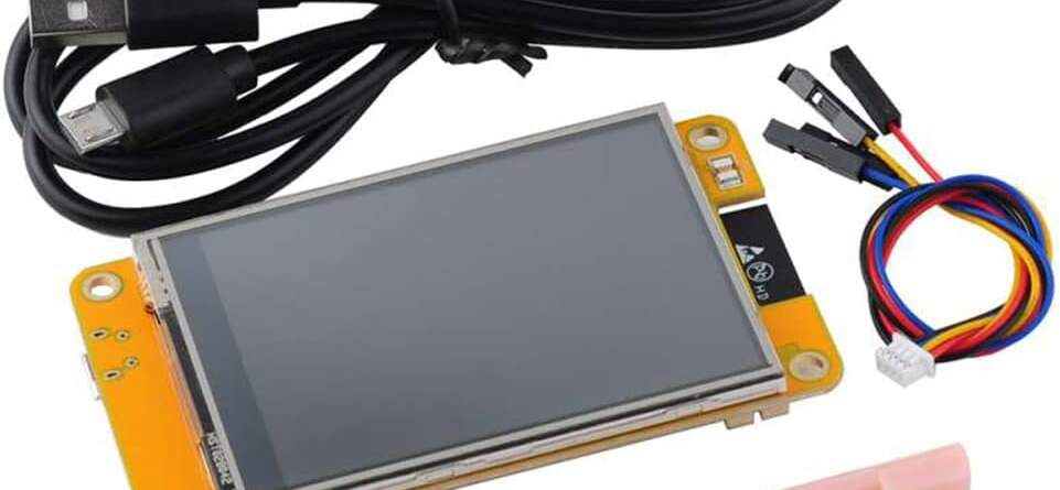 ESP32 WiFi 藍牙 2.8 吋 240*320 TFT 智慧顯示器套件 觸控螢幕 支援LVGL 含外殼