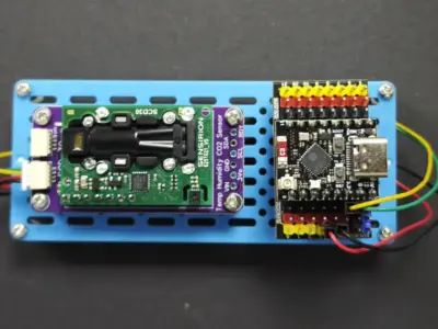 EasySense NDIR SCD30 二氧化碳濃度三合一感測 MQTT 套件 400 至10000 ppm