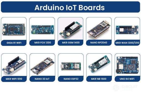 Arduino 板類型 - 規格和特點的快速比較 - 台灣智能感測科技