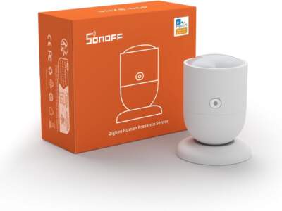 SONOFF SNZB-06P Zigbee 人體存在感測器 配備 5.8GHz微波雷達