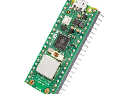 Raspberry Pi Pico 2 W 開發板（預焊接插針版）｜Wi-Fi + Bluetooth 5.2 RP2350A 無線微控制器