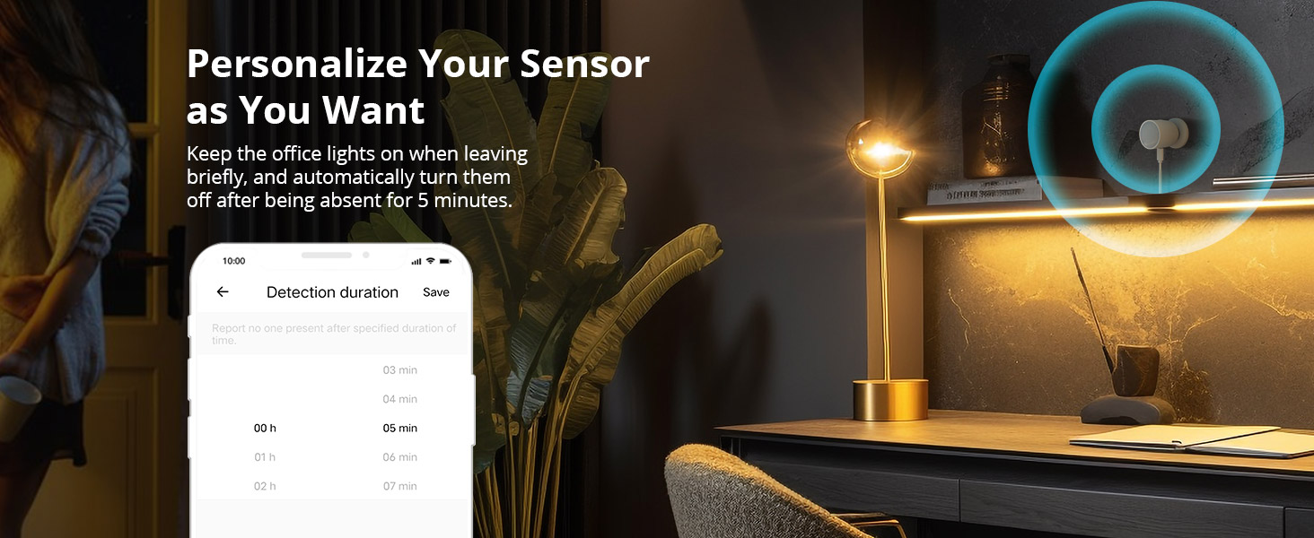 SONOFF SNZB-06P Zigbee Human Presence Sensor
