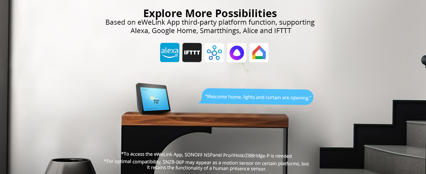 SONOFF SNZB-06P Zigbee Human Presence Sensor