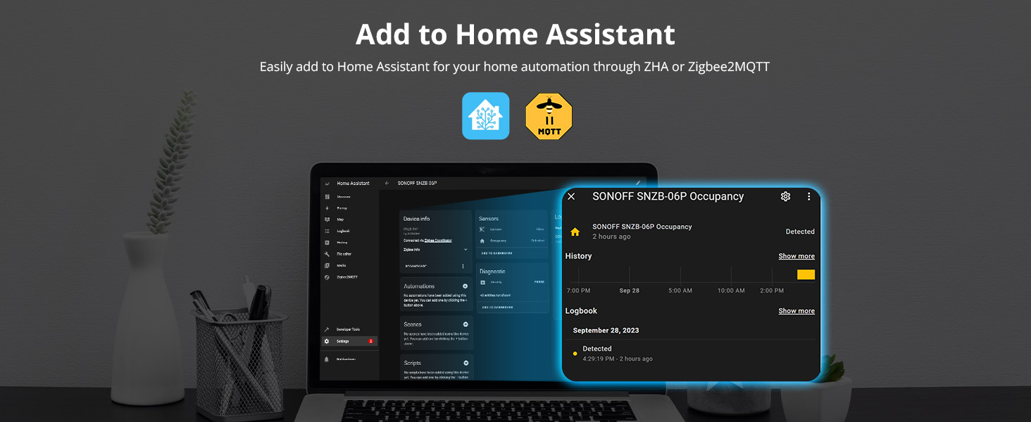 SONOFF SNZB-06P Zigbee Human Presence Sensor