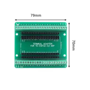 ESP32-S3 44針GPIO 1轉3擴充板，用於ESP32-S3 GPIO 連接器端子轉換器