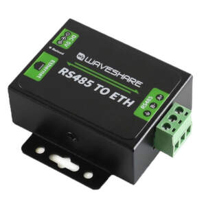 工業級 RS485 轉 Ethernet 模組 – Waveshare RS485 TO ETH(支援 TCP/UDP/Modbus RTU→TCP)