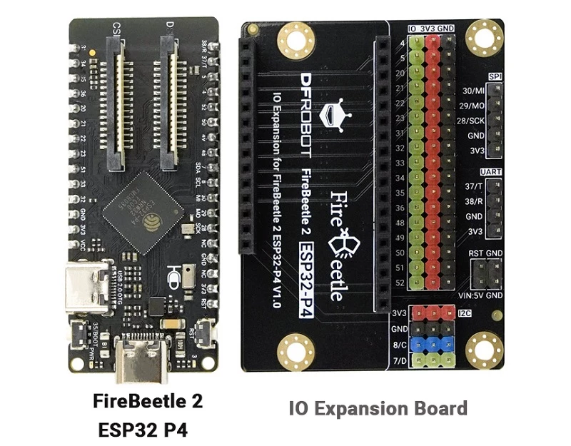 ESP32-P4 Development Board & IO Expansion Board