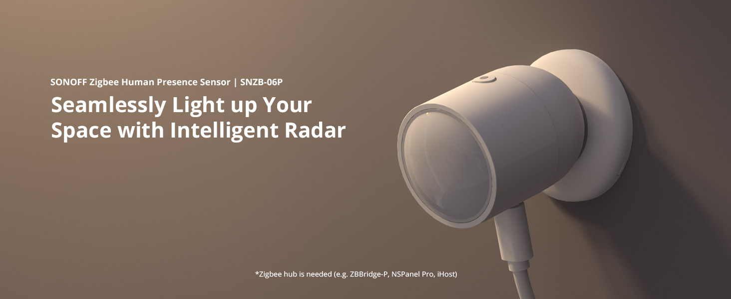 SONOFF SNZB-06P Zigbee Human Presence Sensor