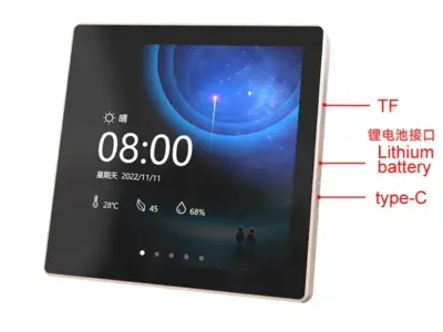 ESP32-4848S040 4 吋 480×480 電容觸控螢幕 ESP32-S3 LVGL 開發板（8MB PSRAM / 16MB Flash）