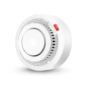 Zigbee 智慧煙霧感測器 – 光電式火災警報器｜85dB警報｜Tuya / Home Assistant 相容