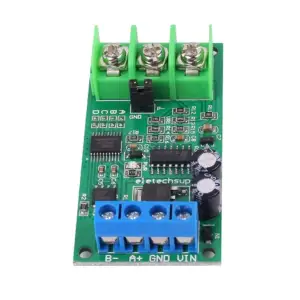 PTA9B01 PT100 RS485 模組正面與 P+ P- G、B- A+ GND VIN 端子
